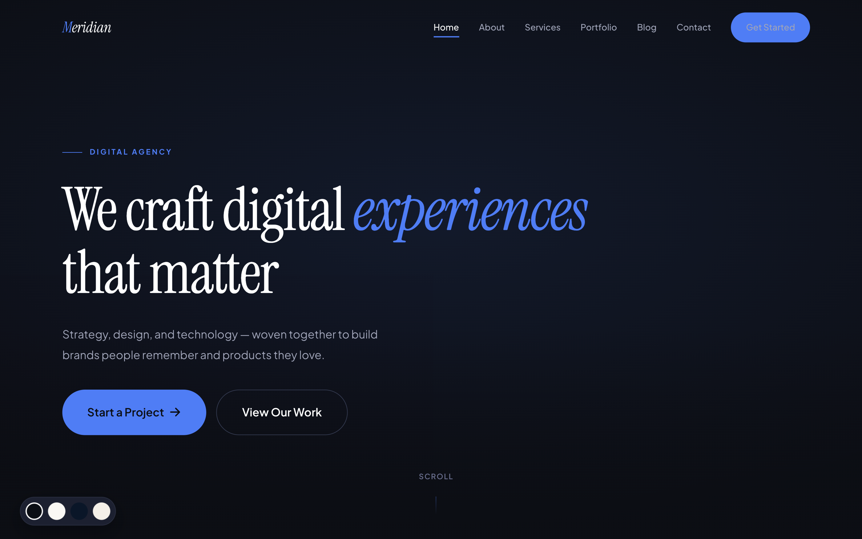 Meridian screenshot 1